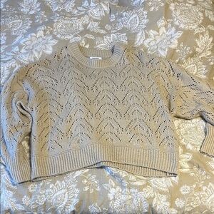 Old Navy Women's Tan Knit Sweater